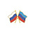 Знак_Флаг РФ + ЛНР